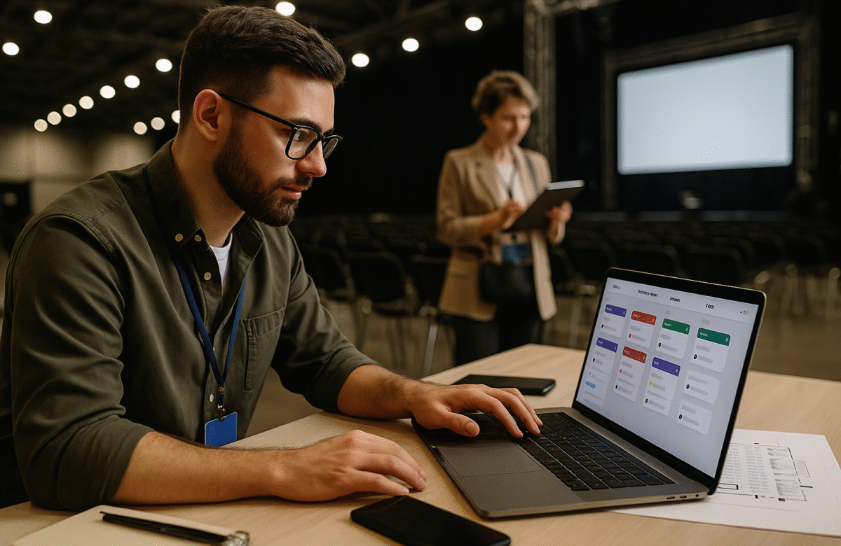 Tecnología para organizadores de eventos: apps y herramientas que realmente funcionan